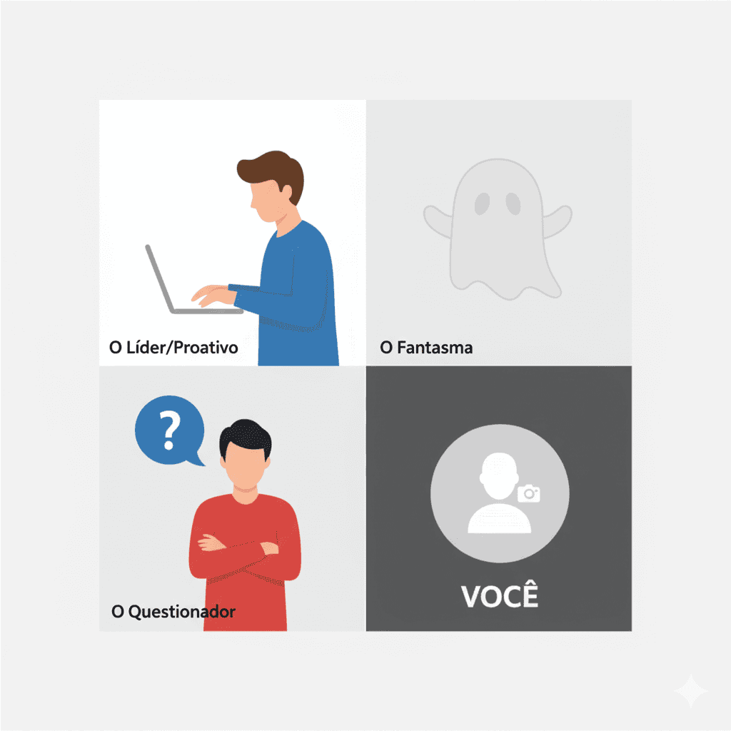 Os arquétipos clássicos de um grupo de PI em EAD.